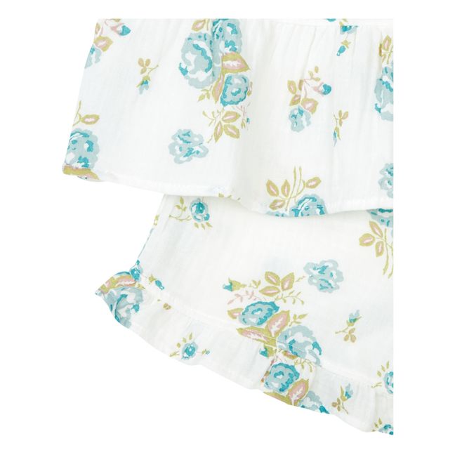 Pyjama Bio-Baumwolle Maya | Weiß