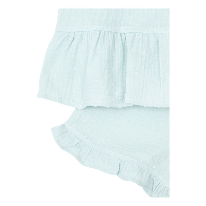 Maya Organic Cotton Pyjamas | Verde agua- Imagen del producto n°3