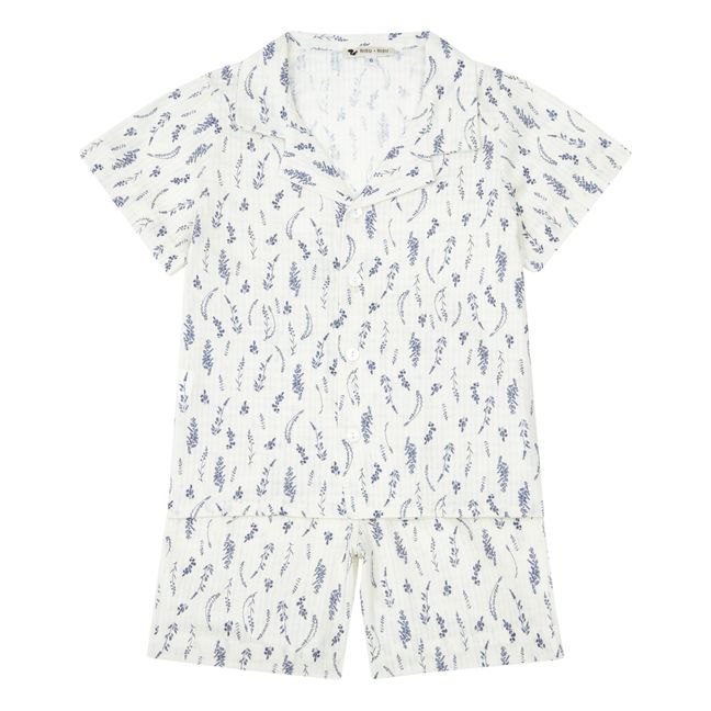 Pyjama aus Bio-Baumwolle Rieur | Seidenfarben