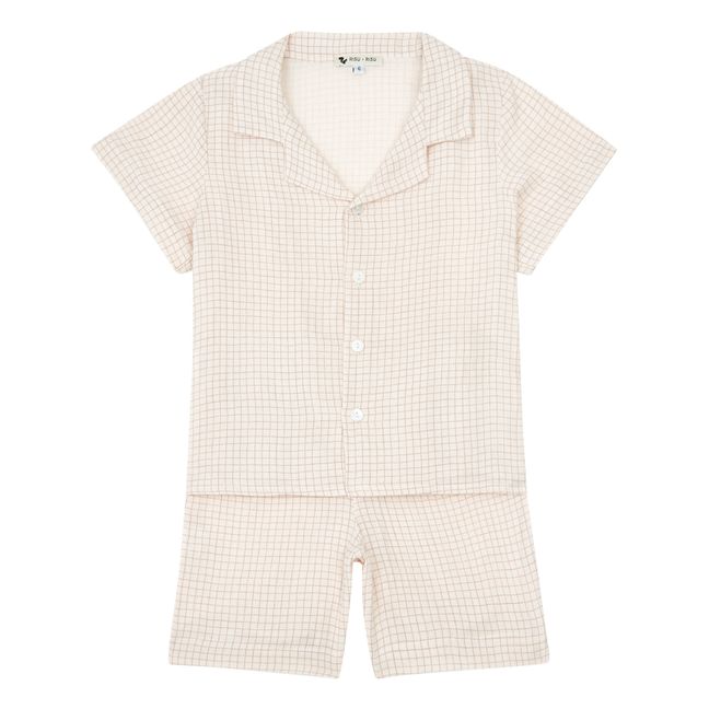 Pyjama Coton Bio Rieur | Cream