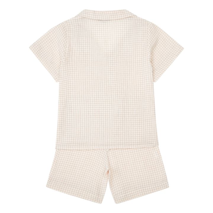 Rieur Organic Cotton Pyjamas | Crema- Imagen del producto n°4