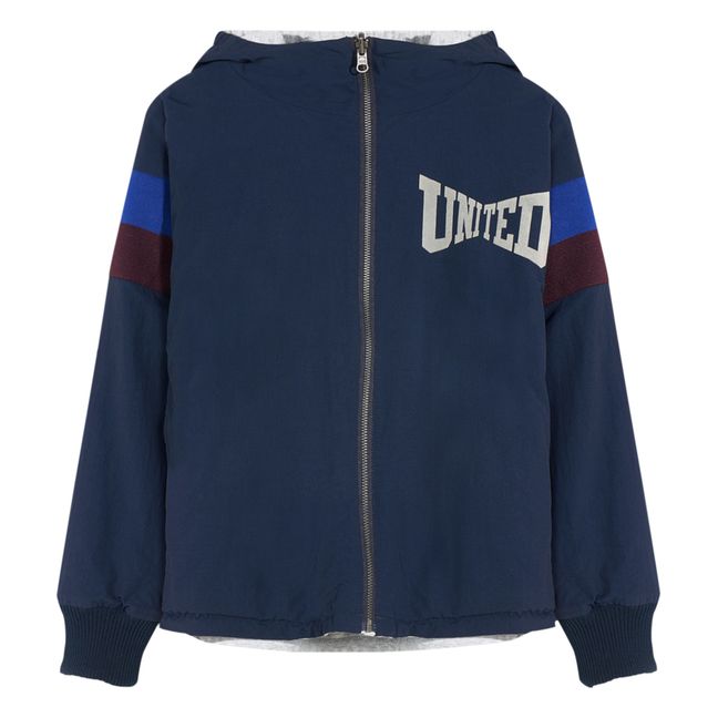 Henrik Reversible Jacket | Nachtblau