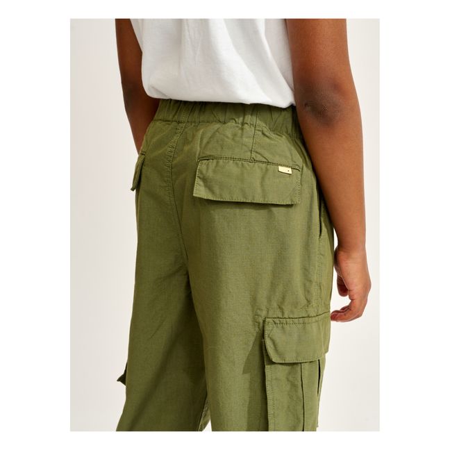 Pantalon Cargo Pazy | Verde militare