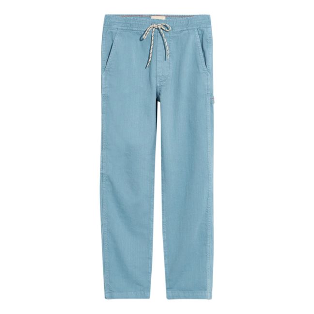 Painter Straight Leg Pants | Azul Gris