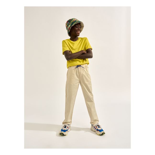 Pharel Straight Leg Chino Pants  | Ecru