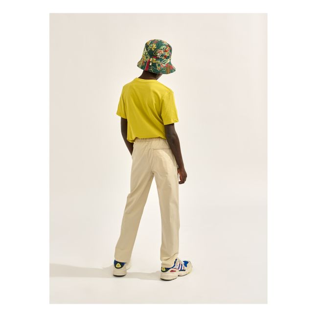 Pharel Straight Leg Chino Pants  | Ecru
