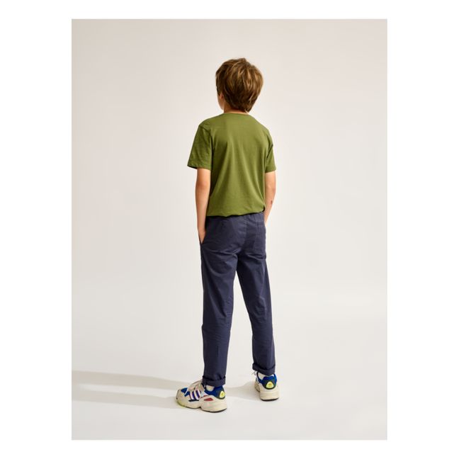 Pharel Straight Leg Chino Pants  | Nachtblau
