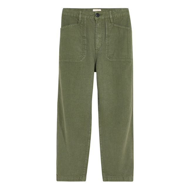 Perrig Straight Leg Pants | Verde Kaki