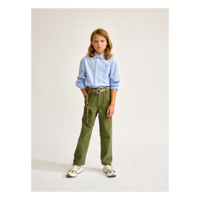 Perrig Straight Leg Pants | Verde Kaki
