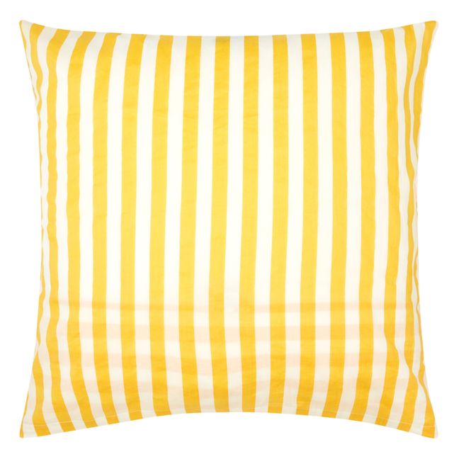 Funda de almohada Yellow Sun Stripes