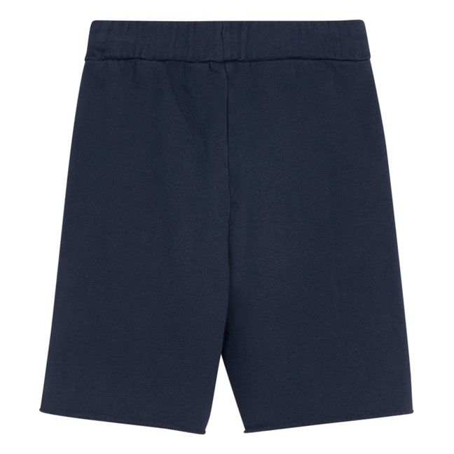 Flos Organic Cotton Shorts | Blu notte
