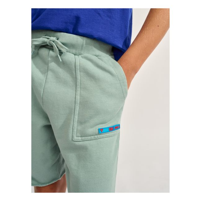 Flos Organic Cotton Shorts | Azzurro