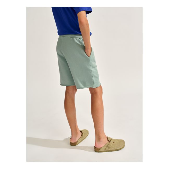 Flos Organic Cotton Shorts | Azzurro