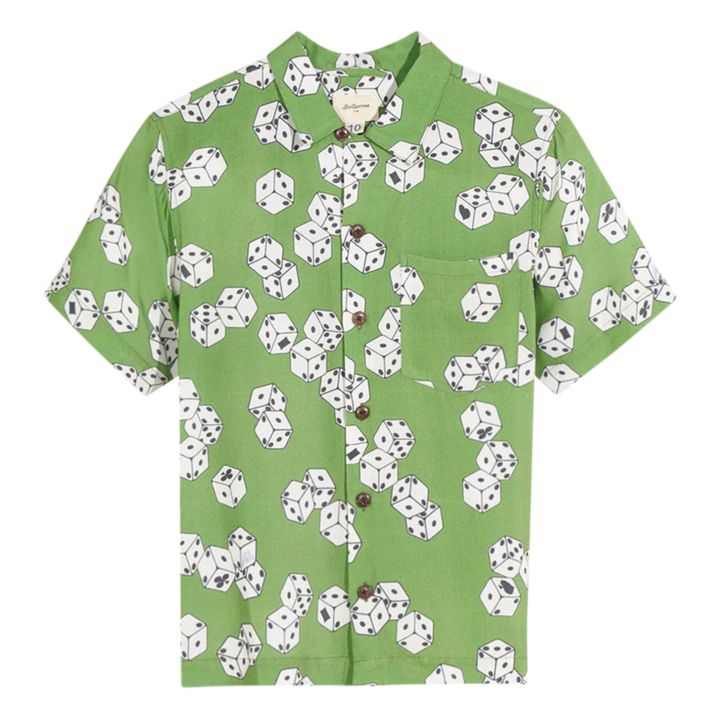 Arno short-sleeved shirt | Grün- Produktbild Nr. 0