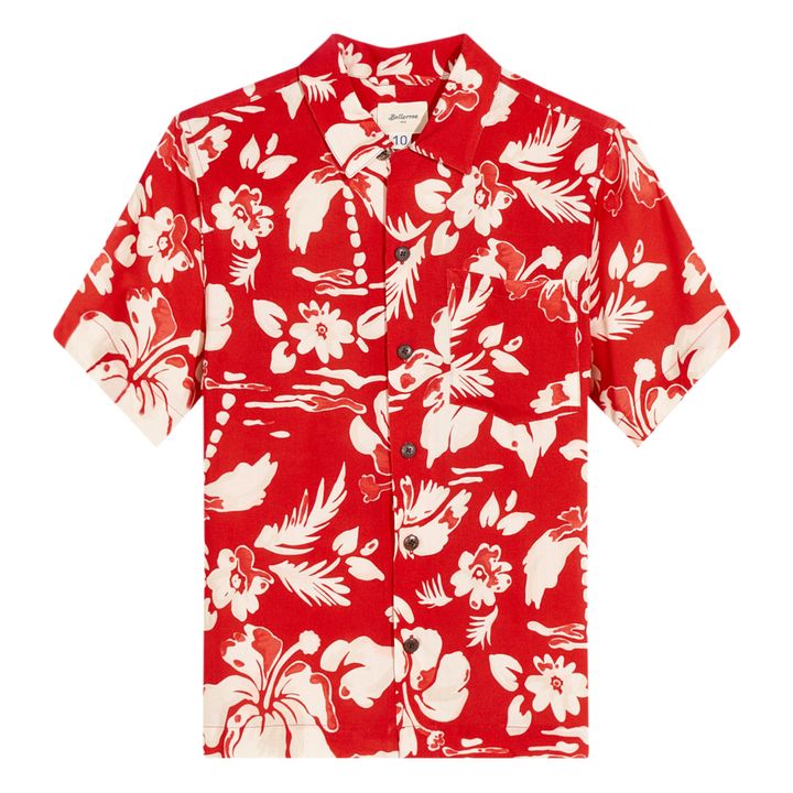 Arno short-sleeved shirt | Rot- Produktbild Nr. 0