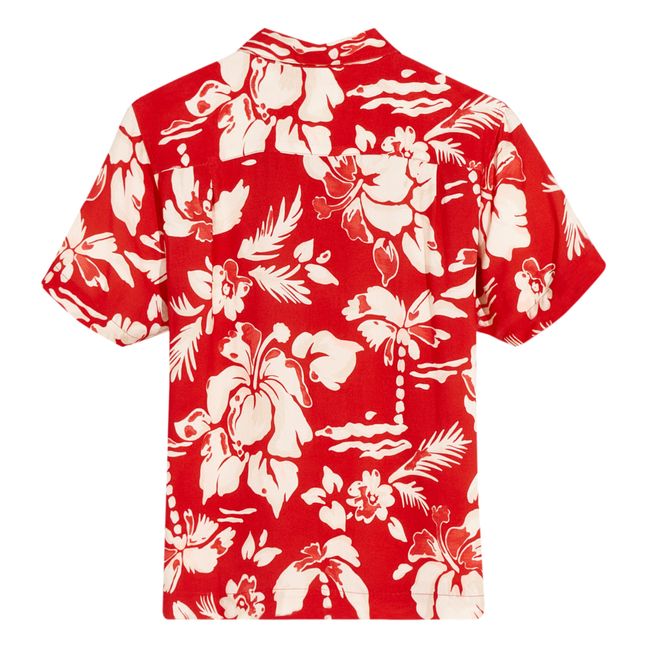 Kurzärmelige Bluse Arno | Rot