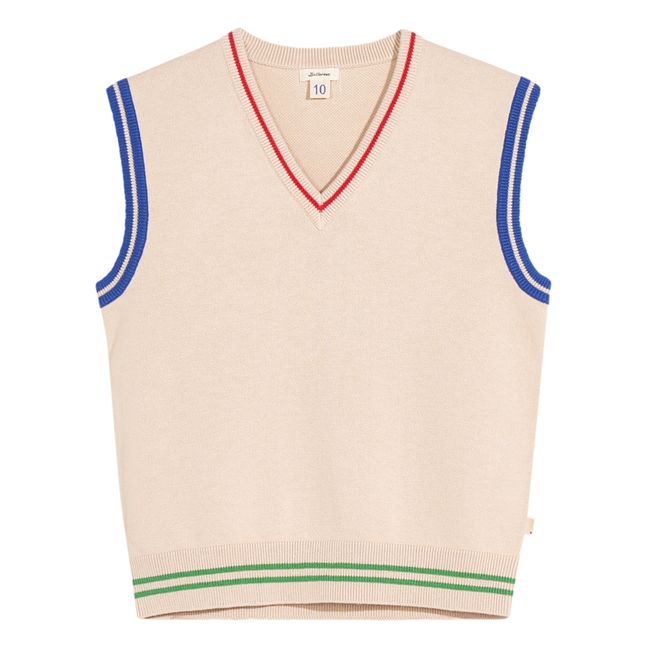 Pull Sans Manches Goc | Beige