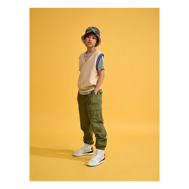 Goc Sleeveless Jumper | Beige