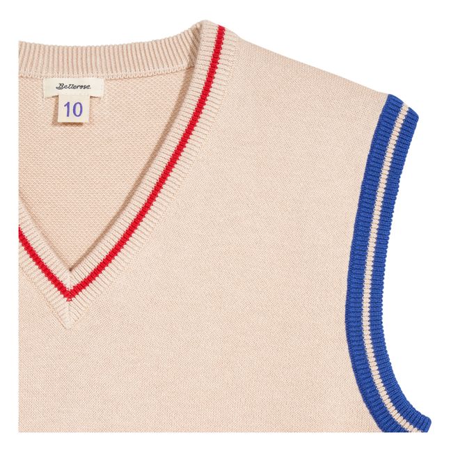 Pull Sans Manches Goc | Beige