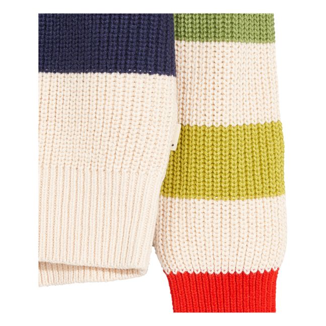 Gelin Striped Sweater | Blu marino