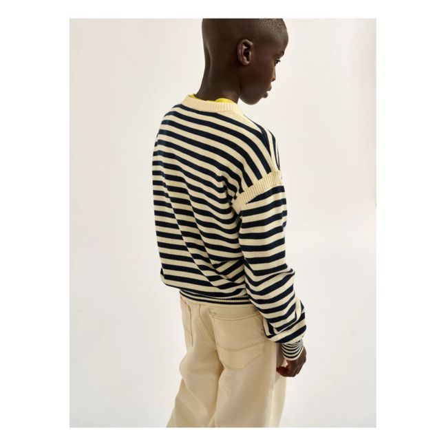 Goscan Nautical Sweater | Ecru