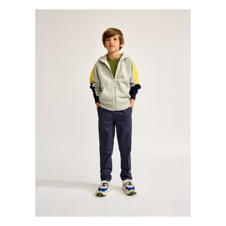 Foude Hoodie | Grau Meliert- Produktbild Nr. 1