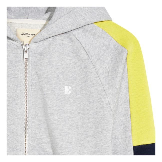 Foude Hoodie | Gris Jaspeado