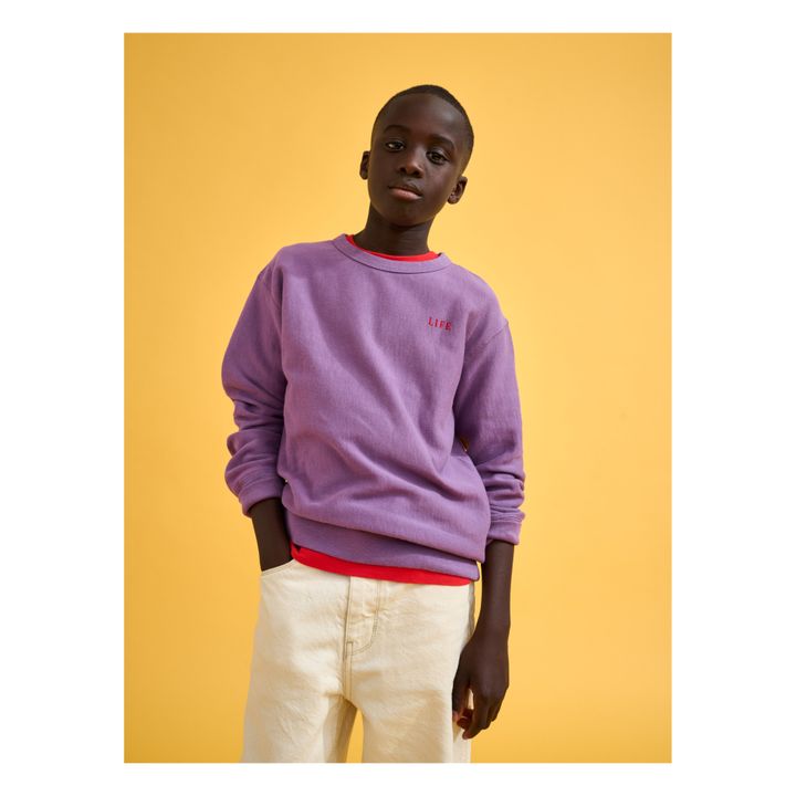 Sudadera Fago | Malva- Imagen del producto n°1