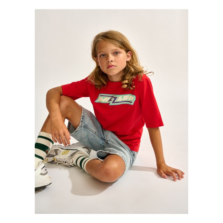 Millow Organic Cotton T-Shirt | Rojo- Imagen del producto n°3