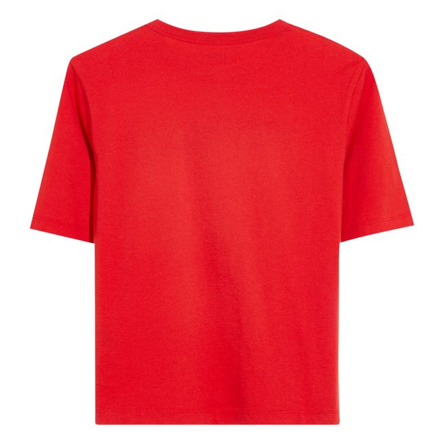 Millow Organic Cotton T-Shirt | Rosso