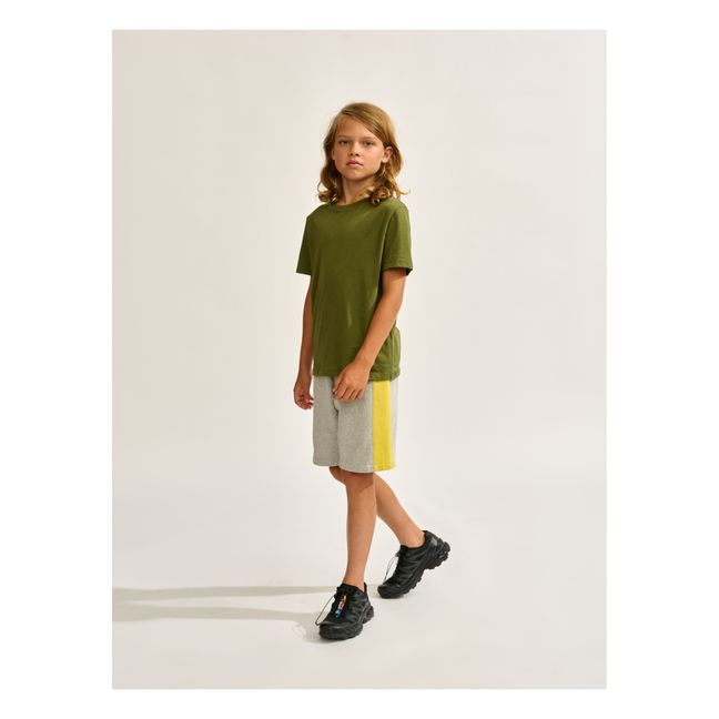 Vince Organic Cotton T-shirt | Verde Kaki