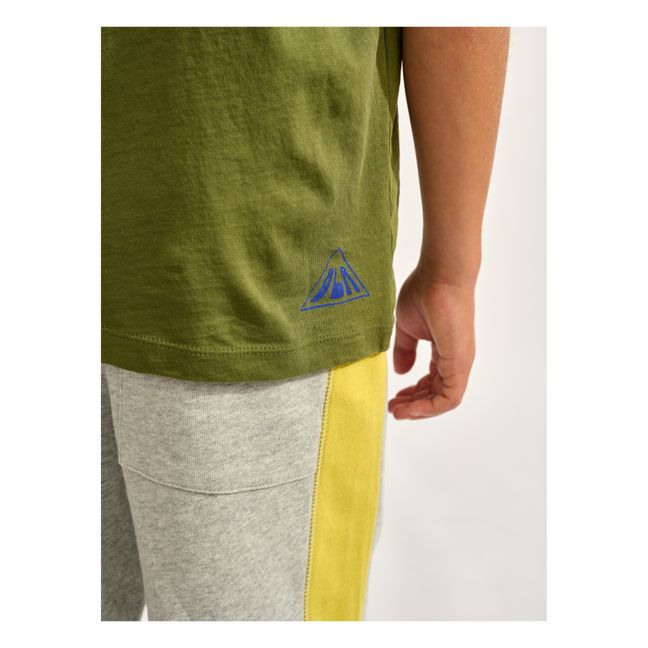 Vince Organic Cotton T-shirt | Verde Kaki