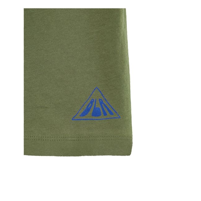 Vince Organic Cotton T-shirt | Verde Kaki