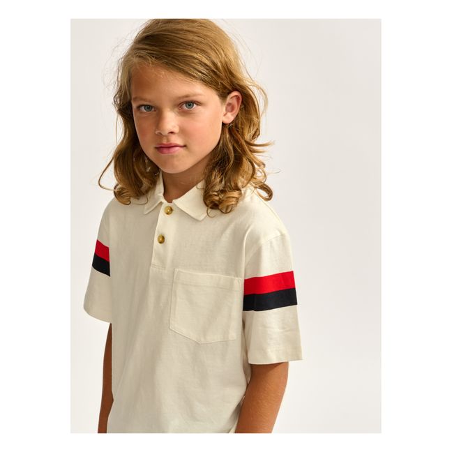 Komiu Organic Cotton Polo Shirt | Blanco