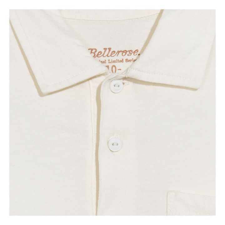 Komiu Organic Cotton Polo Shirt | Blanco- Imagen del producto n°4