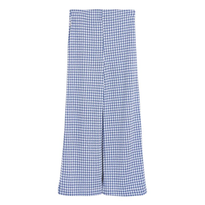 Pantalon Vichy Fiona | Bleu marine- Image produit n°7