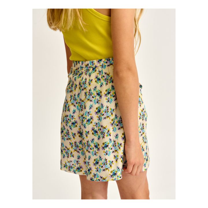 Jupe Short Peony | Ecru- Image produit n°6