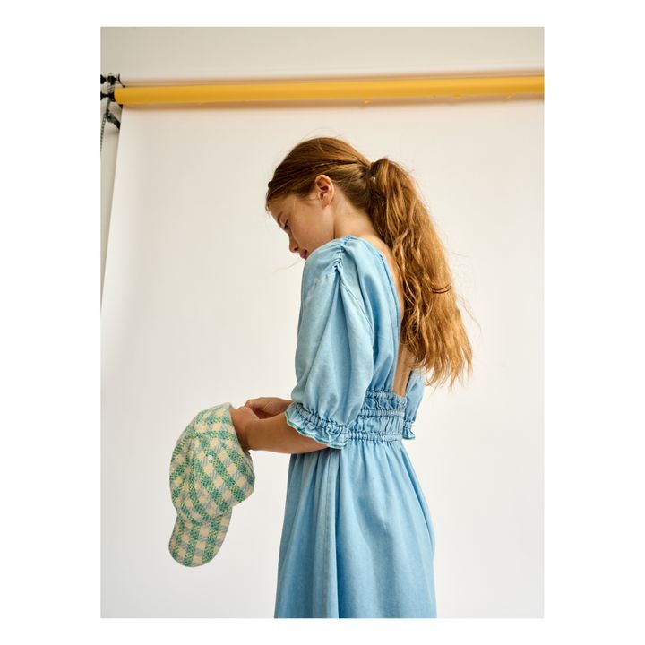 Panna Dress | Azul índigo- Imagen del producto n°2