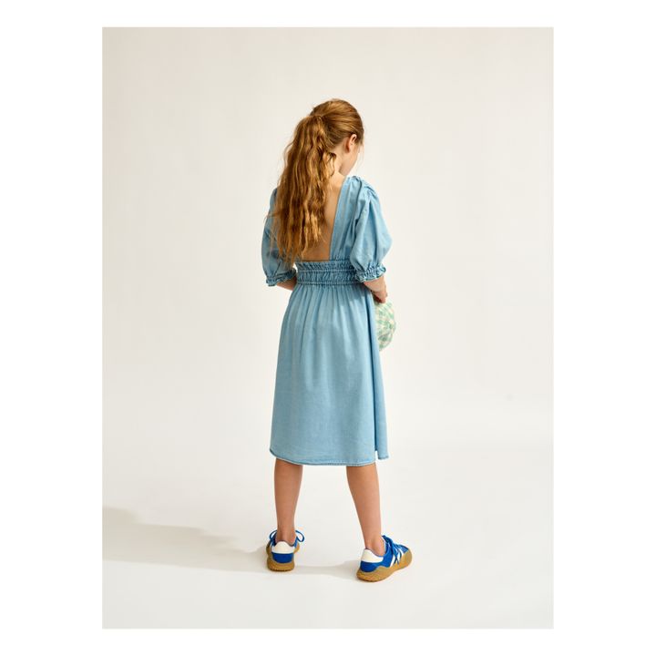 Robe Panna | Bleu indigo- Image produit n°3