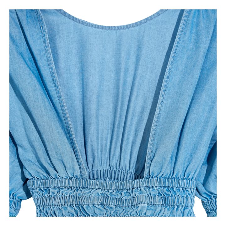 Panna Dress | Azul índigo- Imagen del producto n°5
