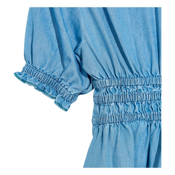 Panna Dress | Azul índigo- Imagen del producto n°6
