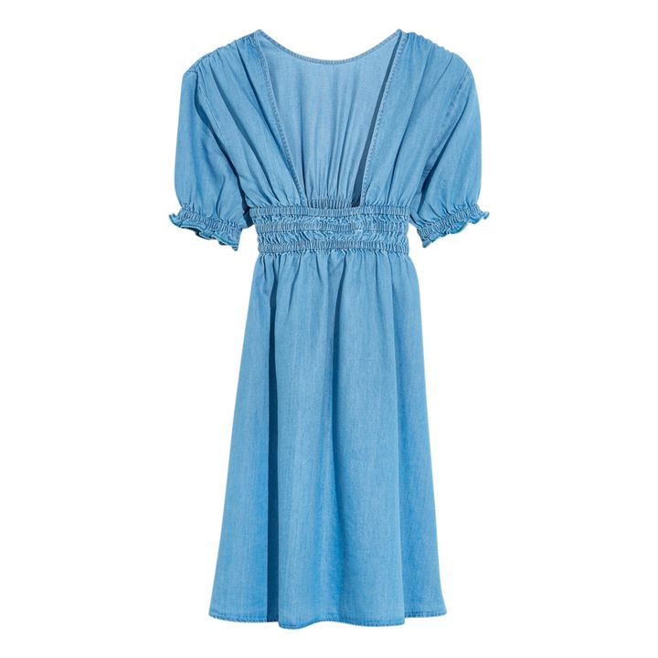 Robe Panna | Bleu indigo- Image produit n°7