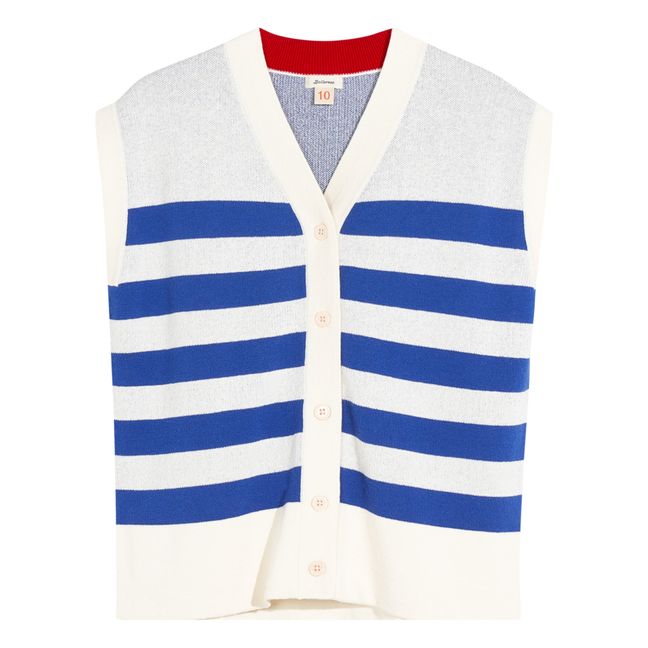 Gemis Sleeveless Gilet | White