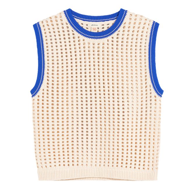 Top Crochet Gelai | Blanc cassé