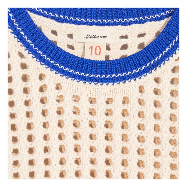 Top Crochet Gelai | Blanco Roto