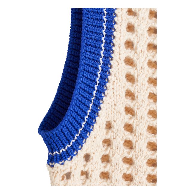 Gelai Crochet Top | Blanco Roto