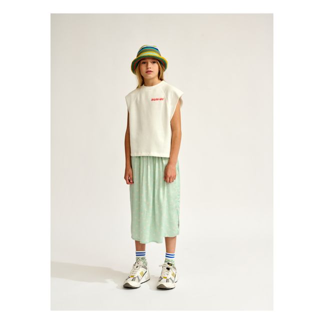 Fidal Sleeveless Sweatshirt | Bianco
