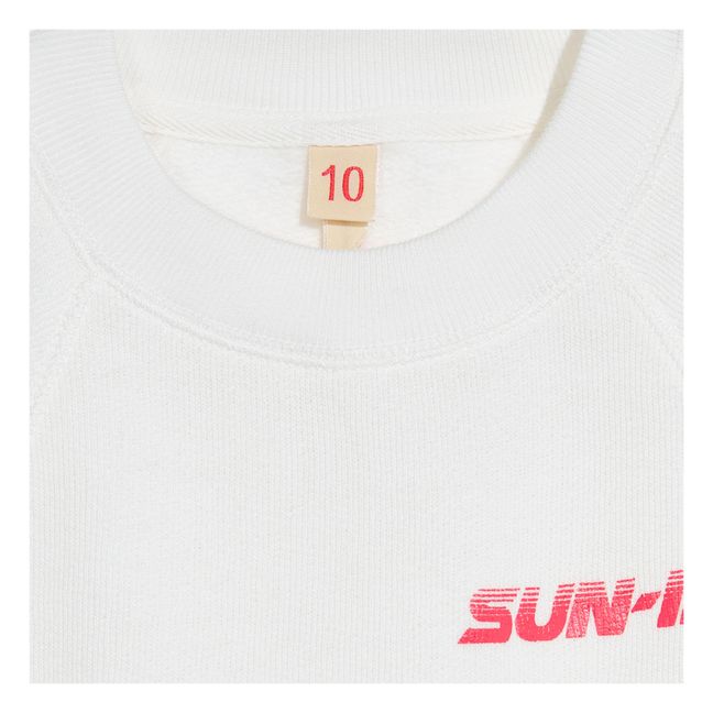 Fidal Sleeveless Sweatshirt | Bianco