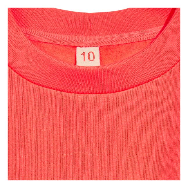 Fine Sleeveless Sweatshirt | Rosso