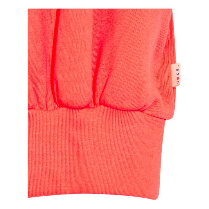 Fine Sleeveless Sweatshirt | Rosso- Immagine del prodotto n°6